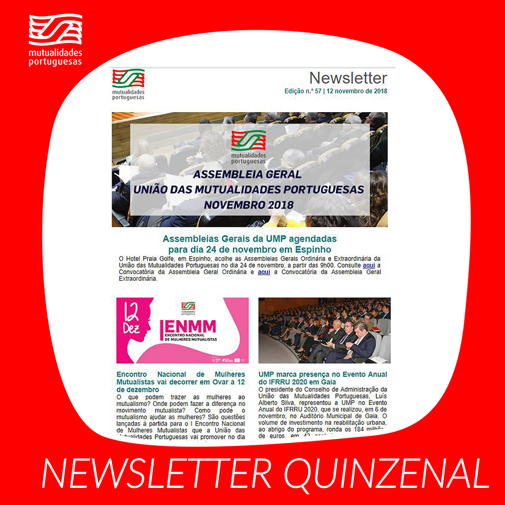 Newsletter n.º 57 | 12 de novembro de 2018
