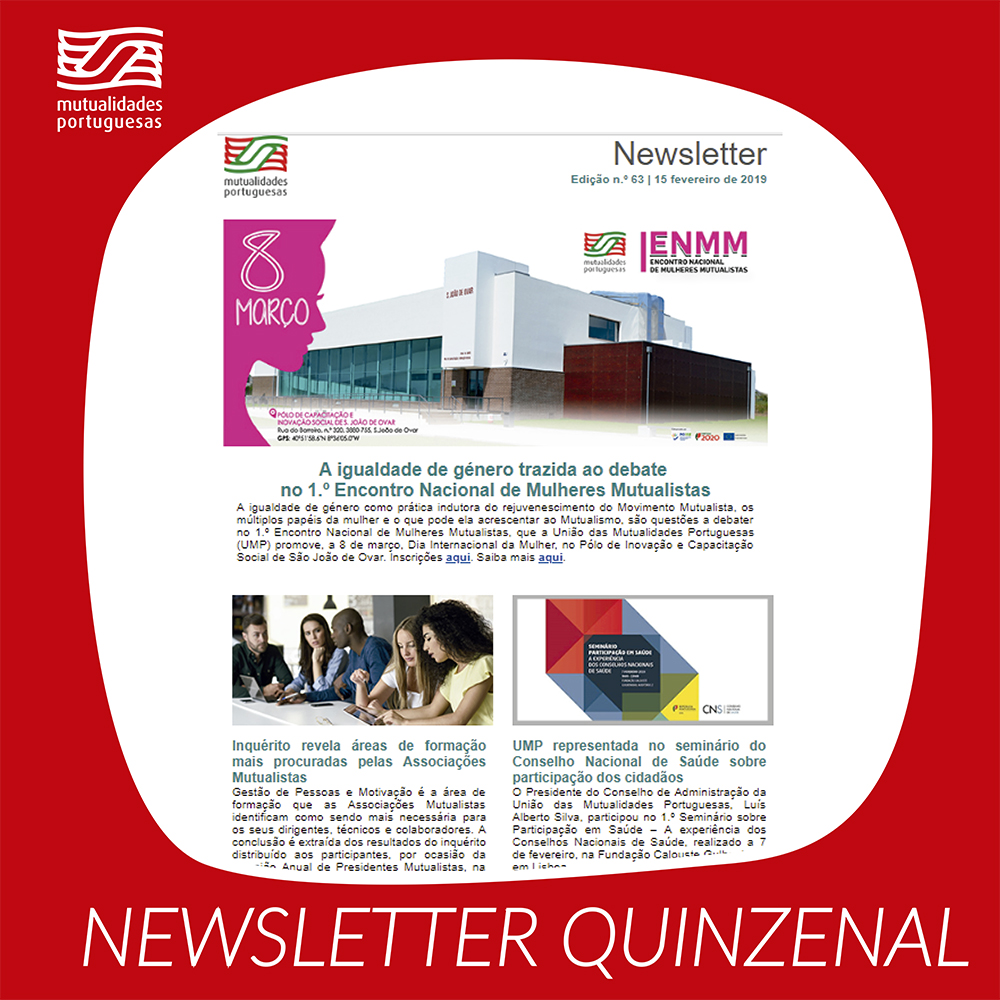 Newsletter n.º 63, de 15 de fevereiro