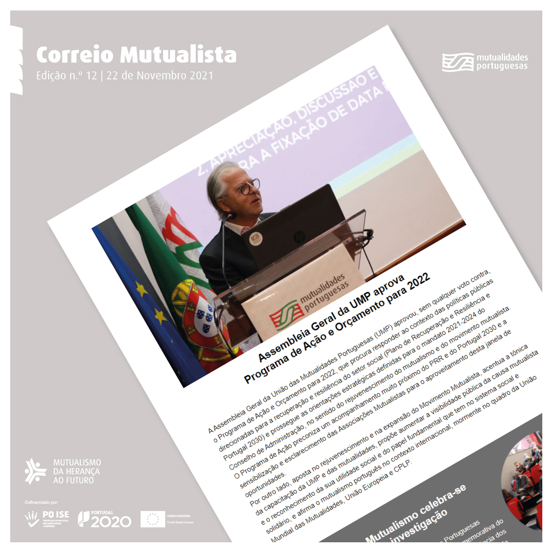 Correio Mutualista | Newsletter da UMP n.º 12, 2021