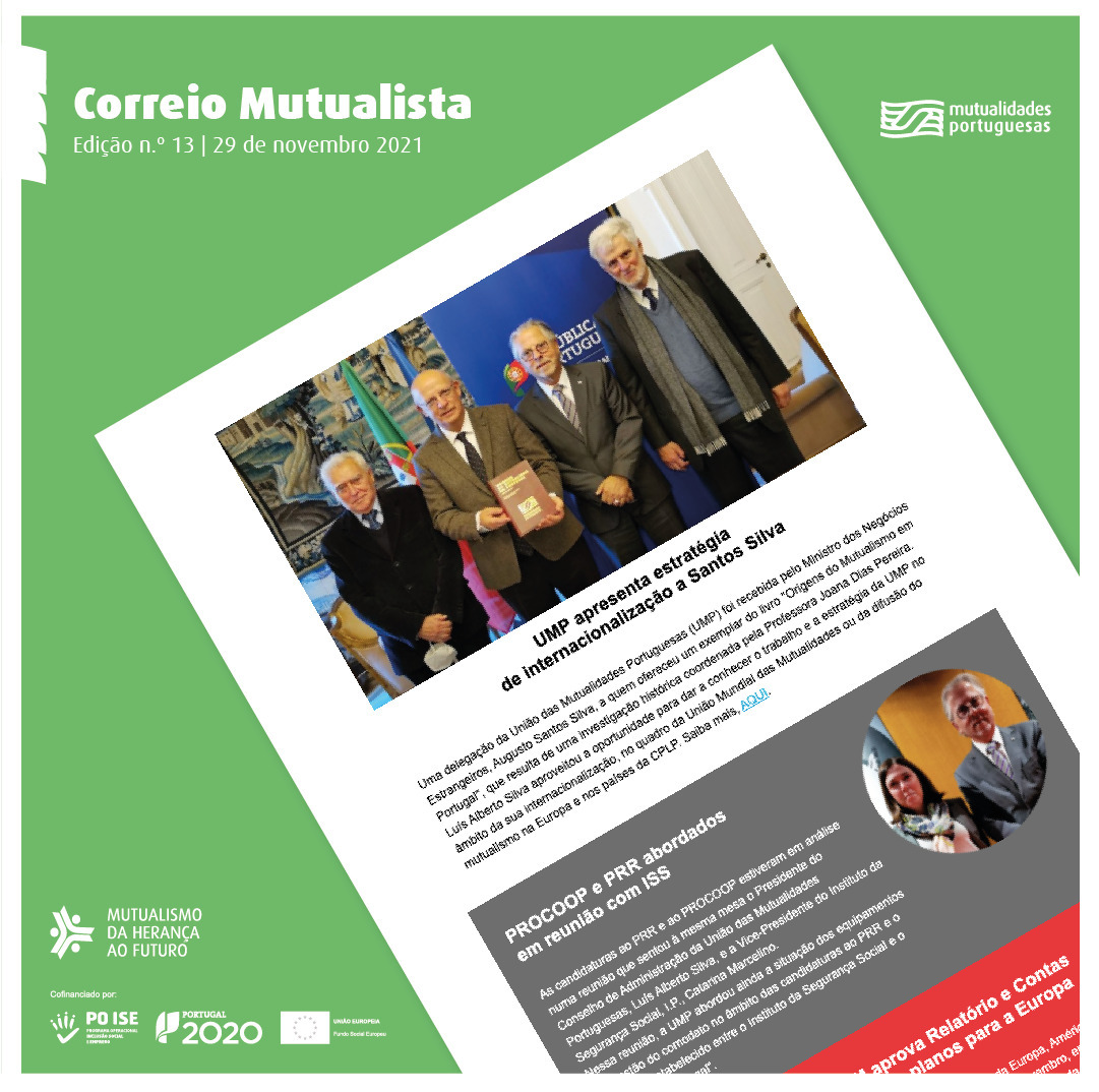 Correio Mutualista | Newsletter da UMP n.º 13, 2021