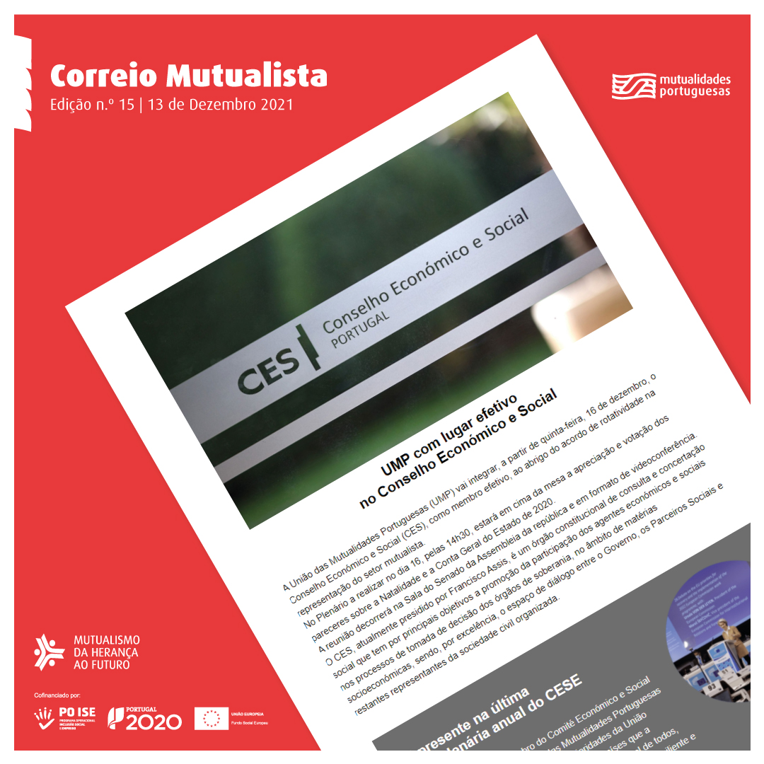 Correio Mutualista | Newsletter da UMP n.º 15, 2021