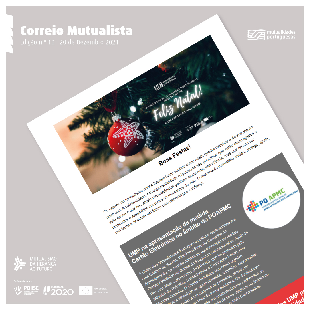 Correio Mutualista | Newsletter da UMP n.º 16, 2021