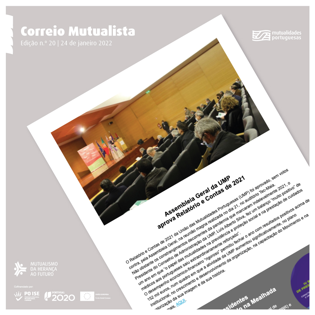 Correio Mutualista | Newsletter da UMP n.º 20, 2022