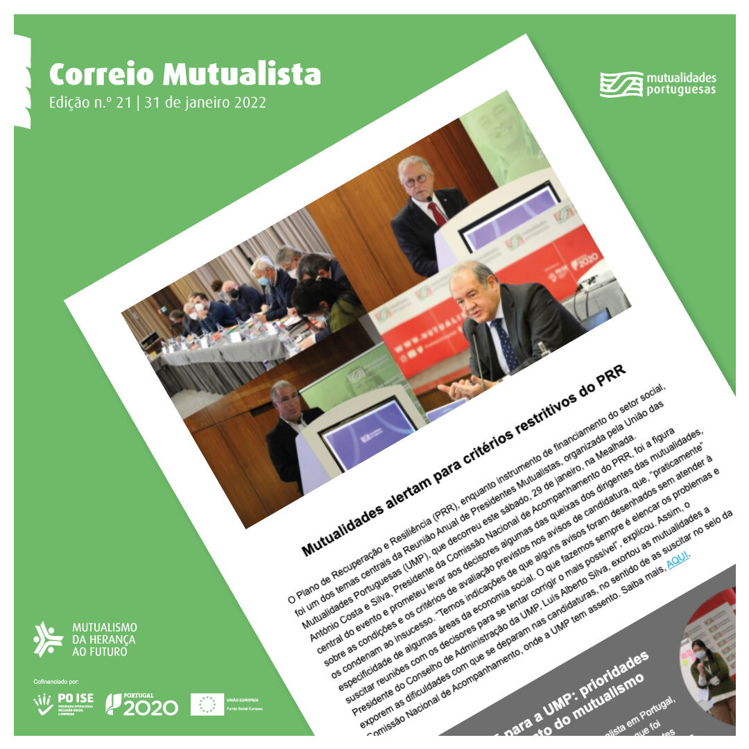 Correio Mutualista | Newsletter da UMP n.º 21, 2022