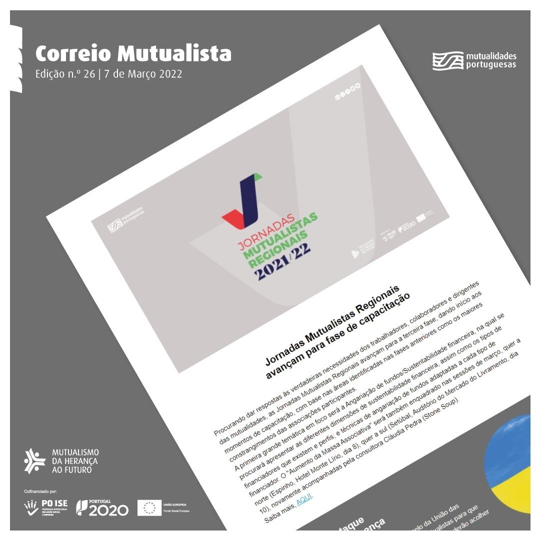 Correio Mutualista | Newsletter da UMP n.º 26, 2022