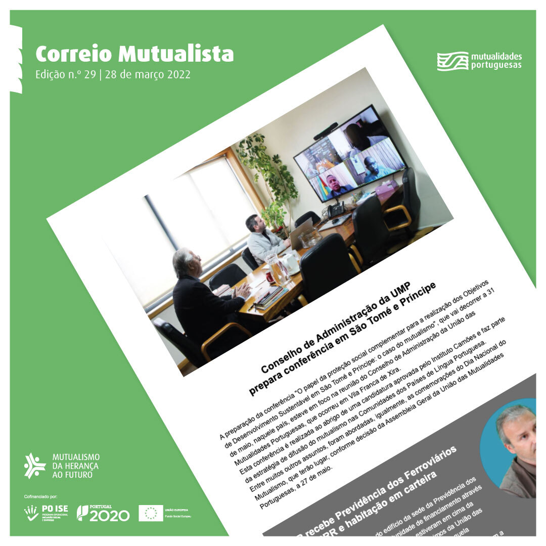 Correio Mutualista | Newsletter da UMP n.º 29, 2022