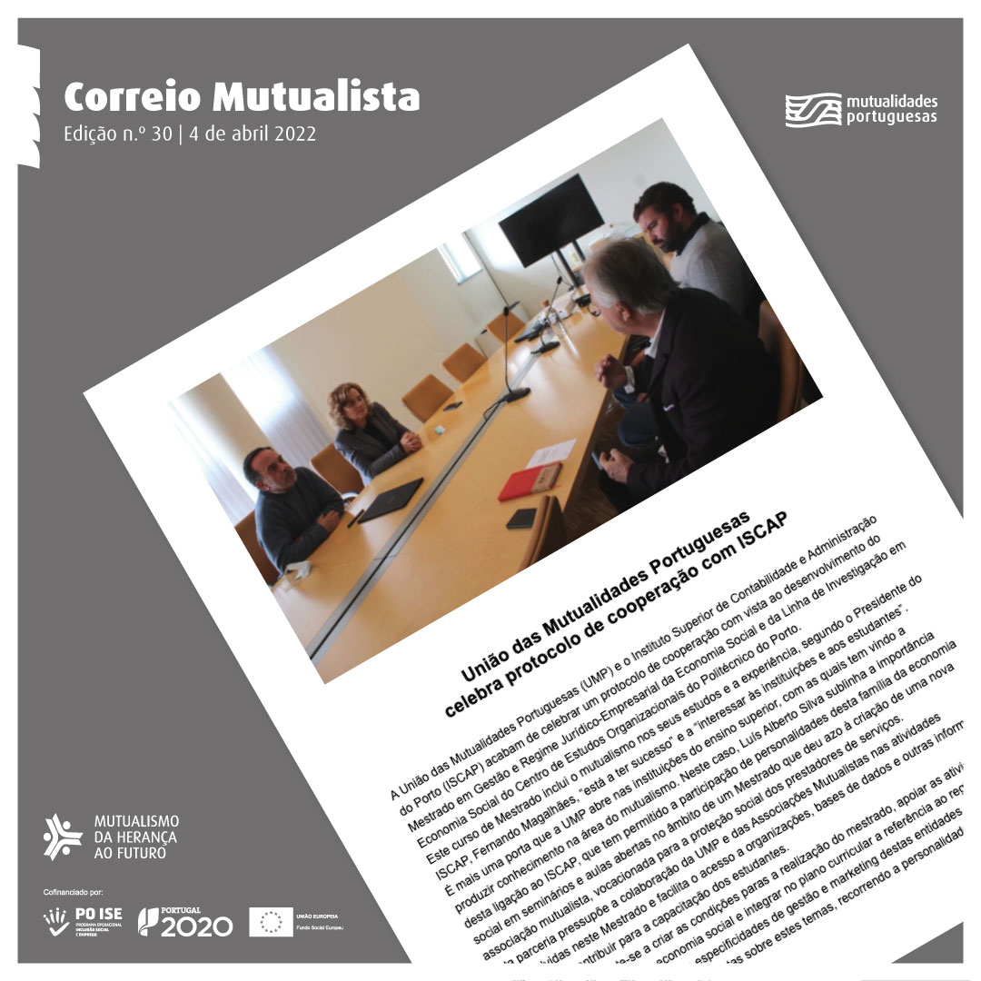 Correio Mutualista | Newsletter da UMP n.º 30, 2022