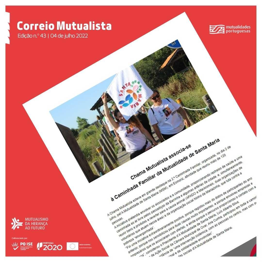 Correio Mutualista | Newsletter da UMP n.º 43, 2022