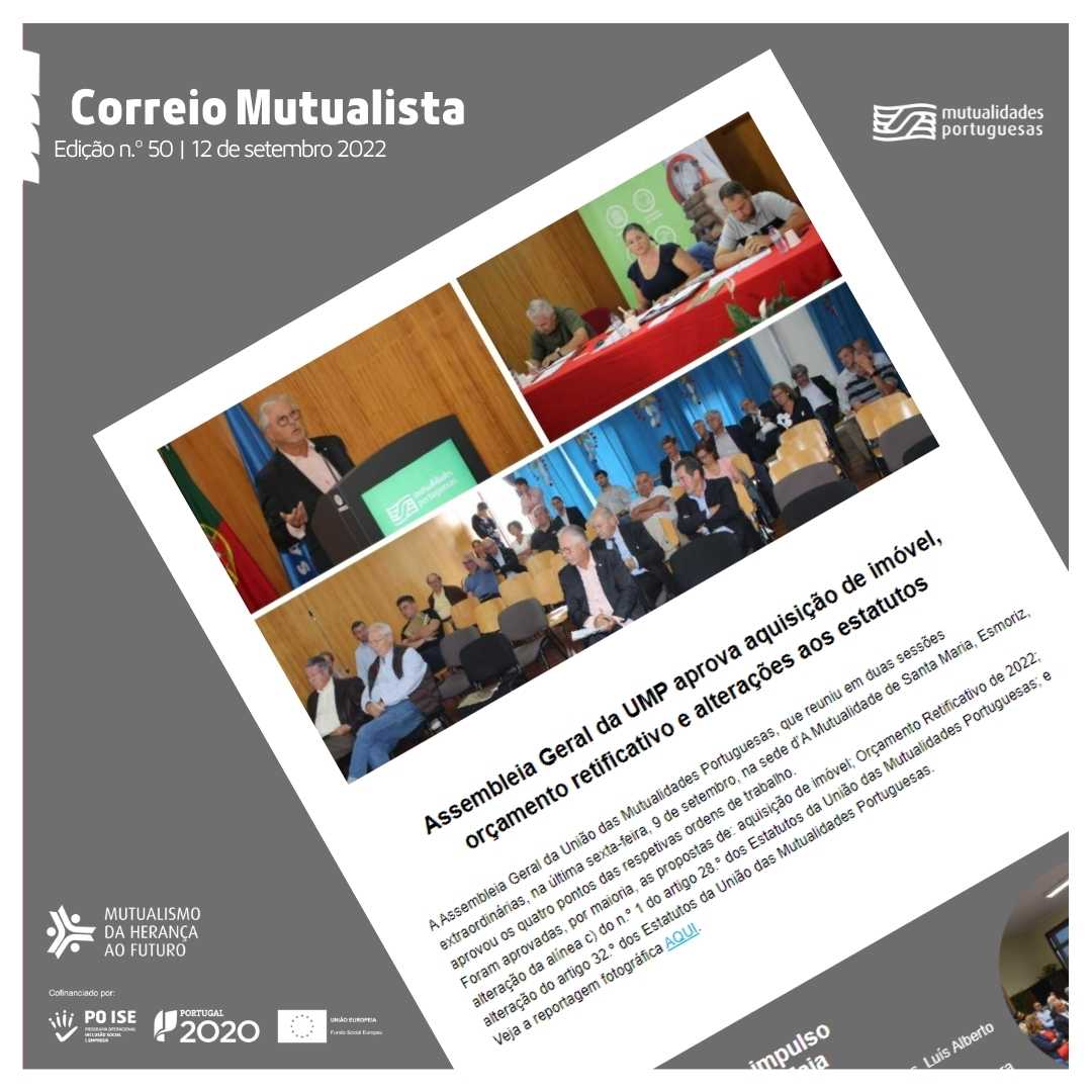 Correio Mutualista | Newsletter da UMP n.º 50, 2022