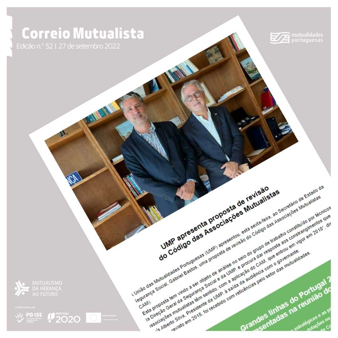 Correio Mutualista | Newsletter da UMP n.º 52, 2022