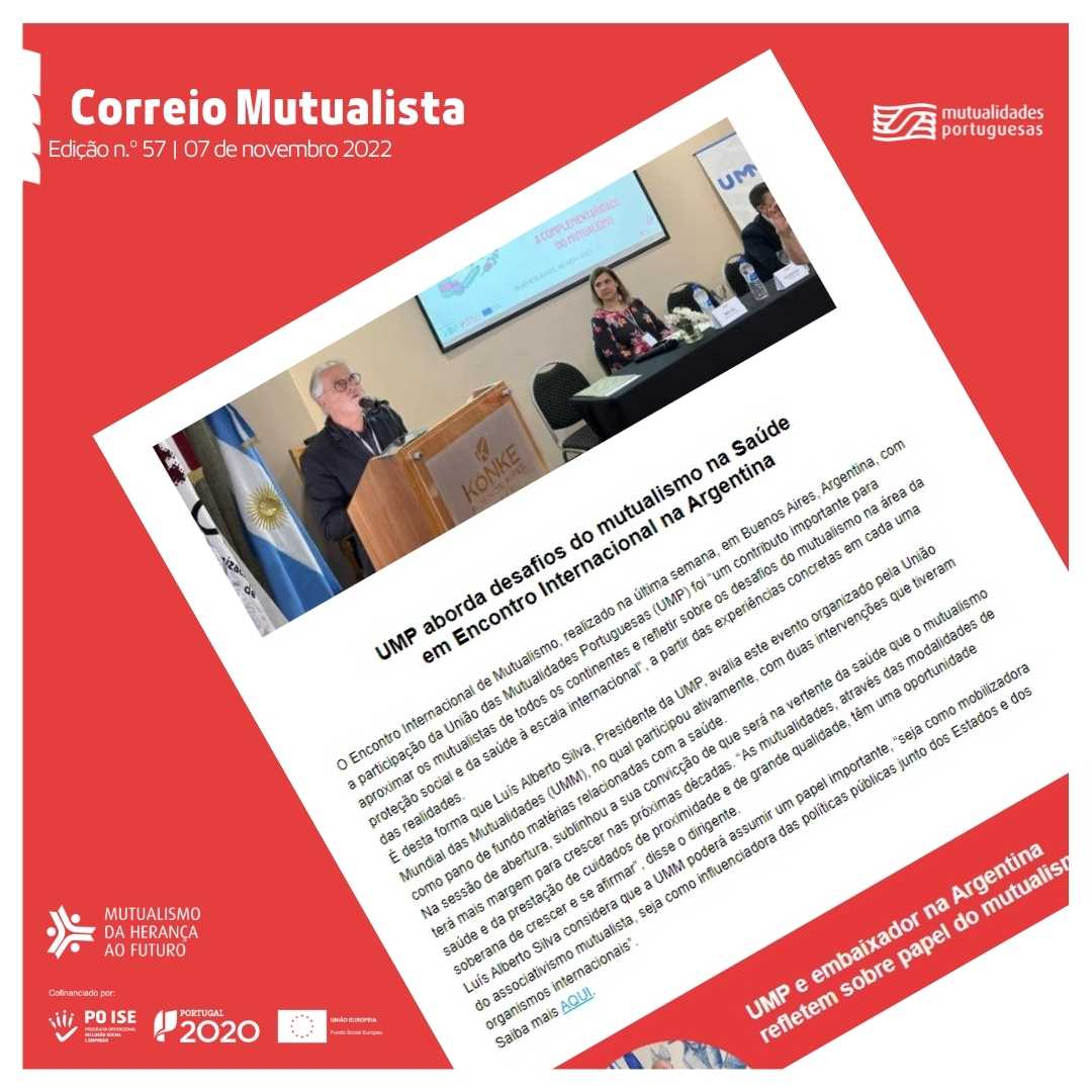 Correio Mutualista | Newsletter da UMP n.º 57, 2022