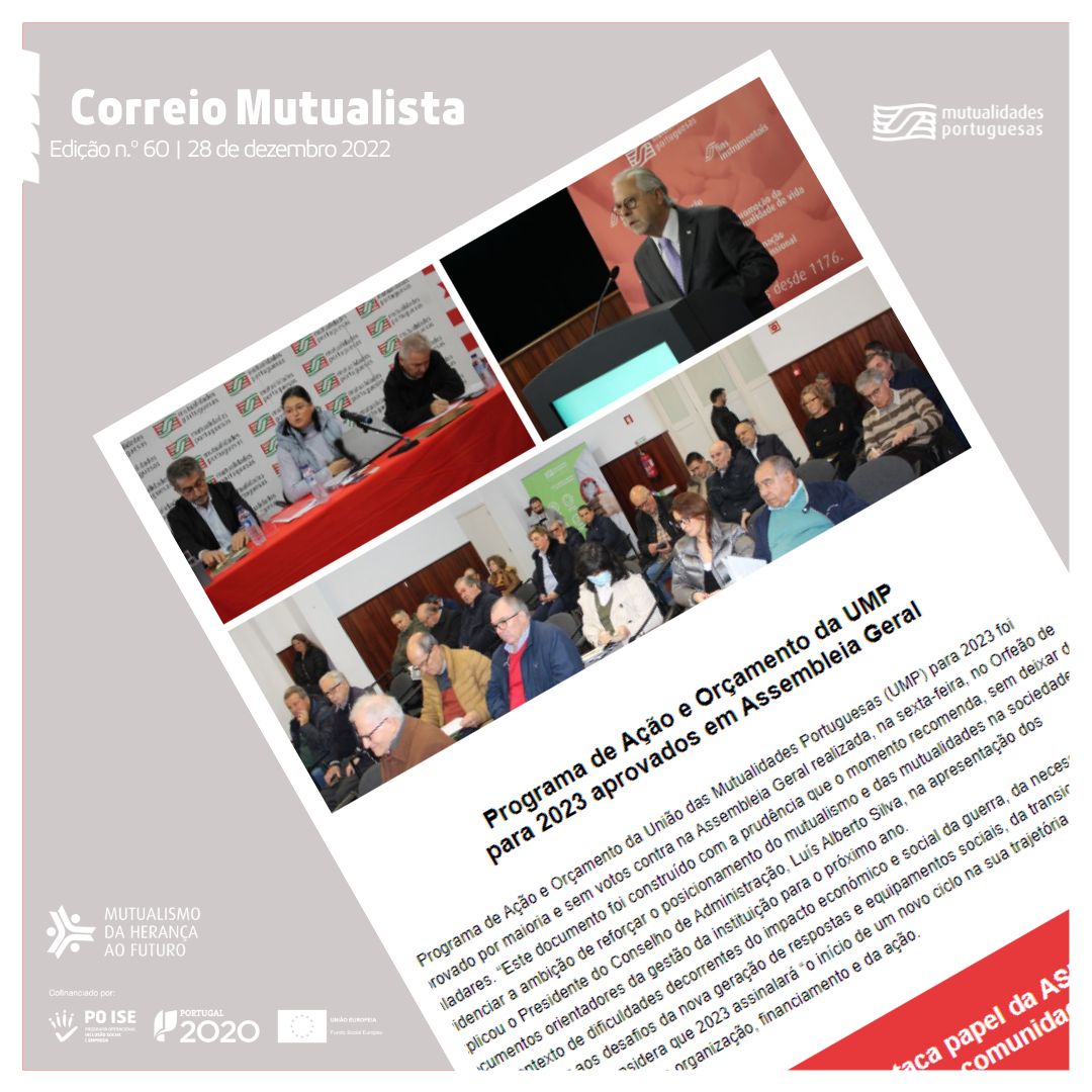 Correio Mutualista | Newsletter da UMP n.º 60, 2022