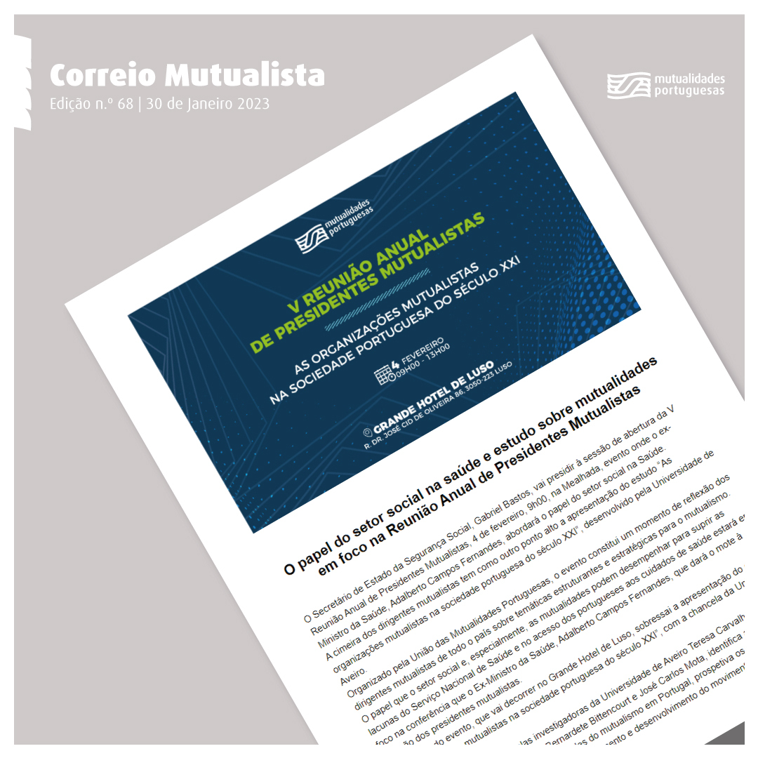 Correio Mutualista | Newsletter da UMP n.º 68, 2022