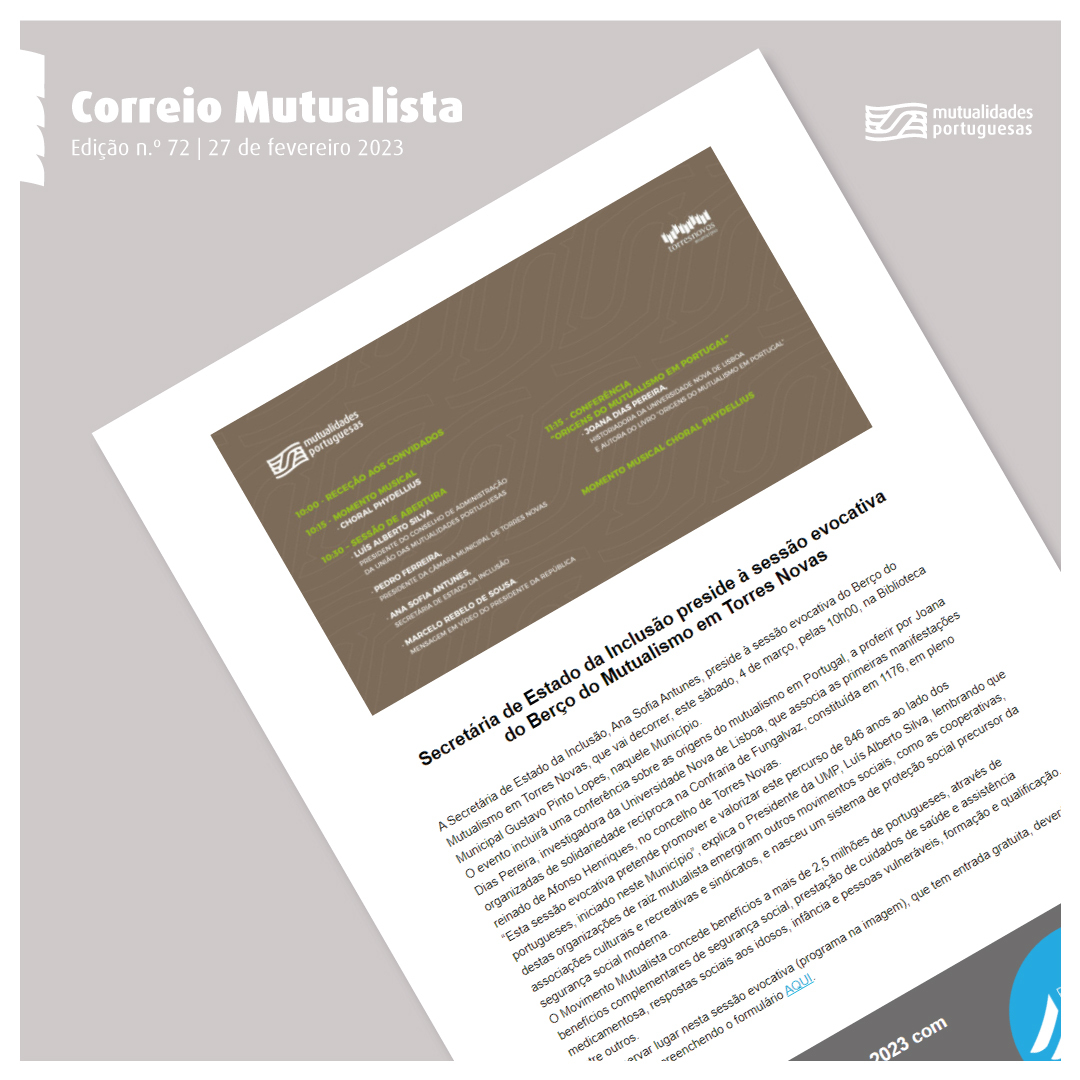 Correio Mutualista | Newsletter da UMP n.º 72, 2023