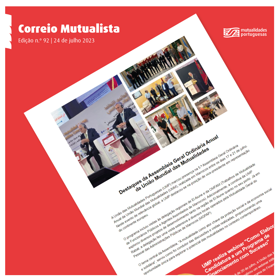 Correio Mutualista | Newsletter da UMP n.º 92, 2023