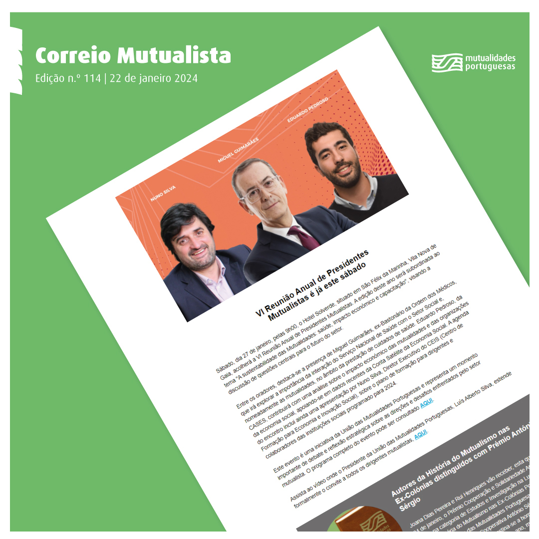 Correio Mutualista | Newsletter da UMP n.º 114, 2024