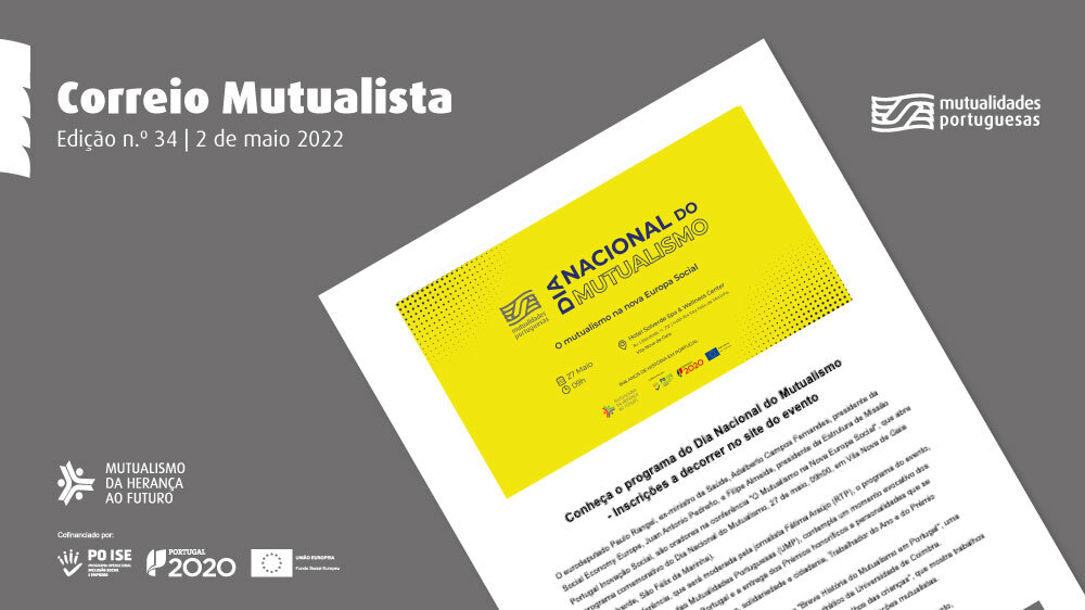 Número 34 do Correio Mutualismo já está no seu email
