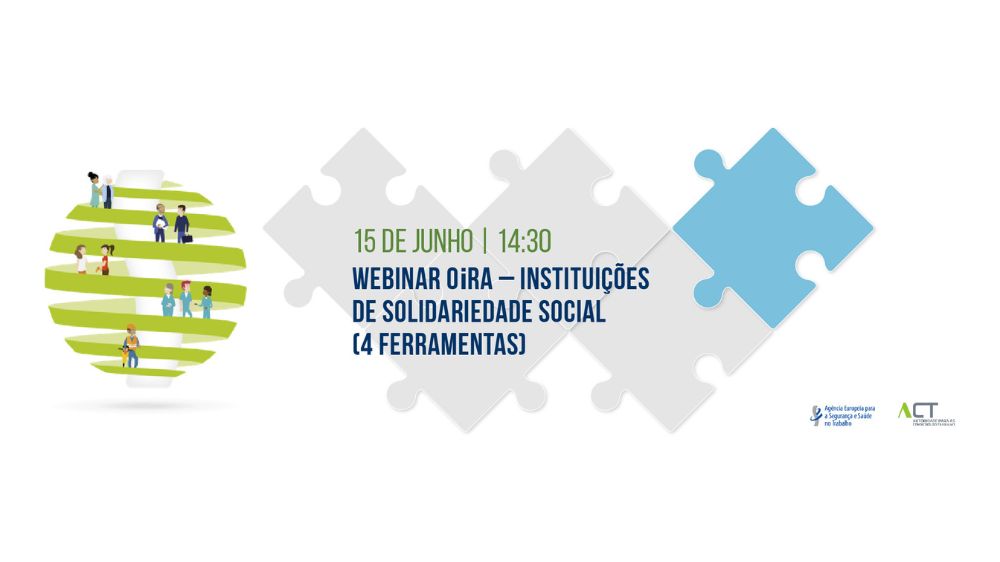 Webinar de lançamento de 4 ferramentas OiRA no dia 15 de junho