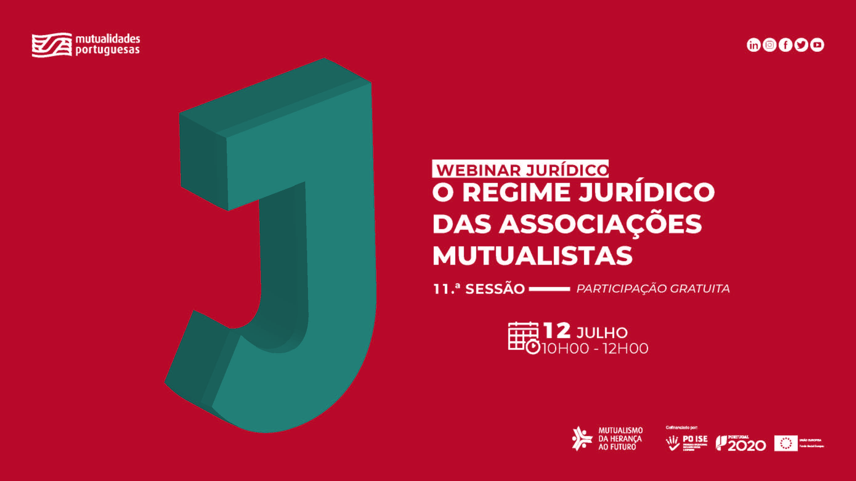 Webinar jurídico UMP agendado para 12 de julho