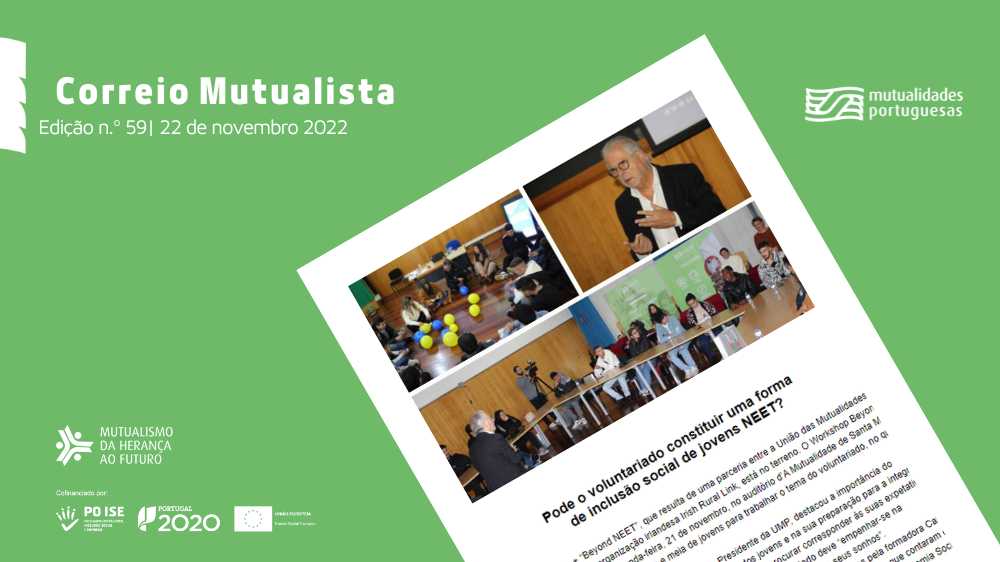 Workshop Beyond Neet em destaque no Correio Mutualista