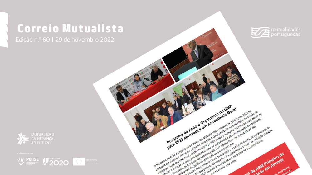 Assembleia Geral da UMP em destaque no Correio Mutualista