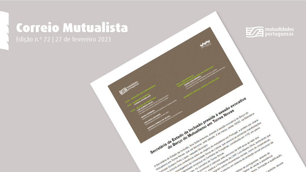 A evocação do berço do mutualismo em foco no Correio Mutualista