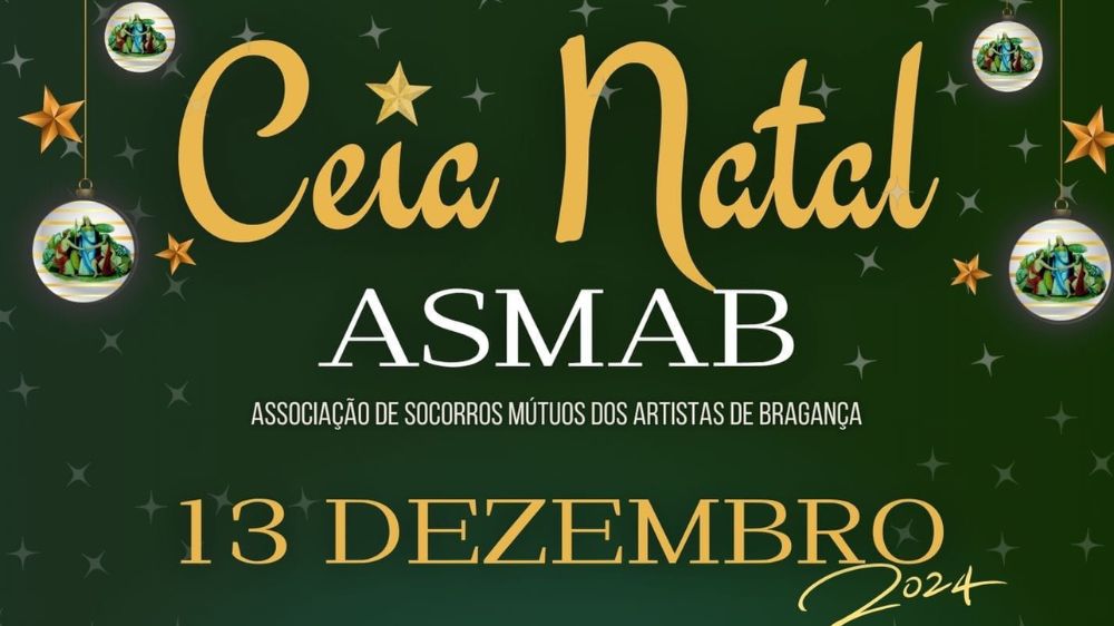 ASMAB abre inscrições para Ceia de Natal