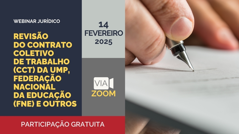 Webinar Jurídico esclarece sobre Revisão do CCT das Mutualidades