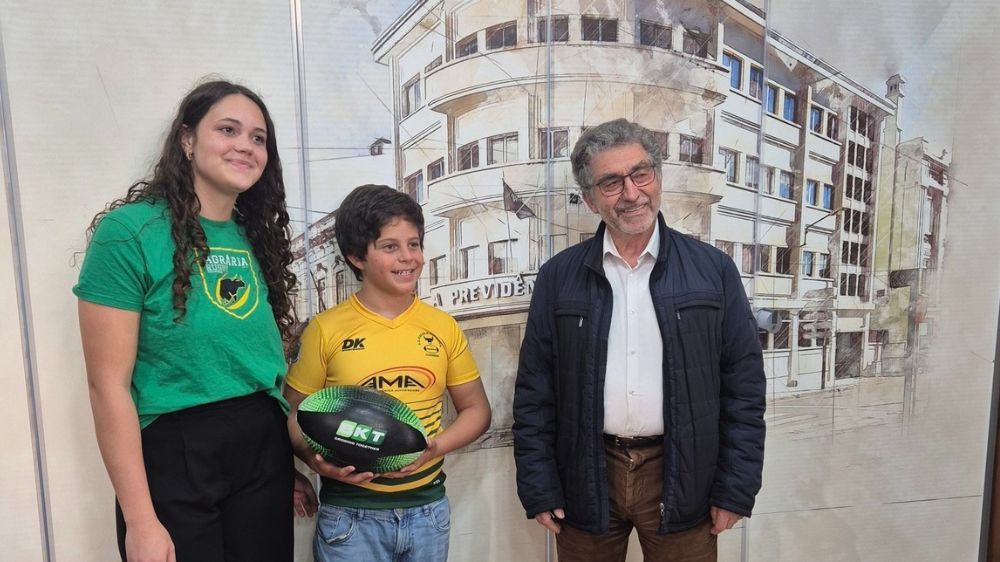 A Previdência Portuguesa patrocina Rugby Agrária