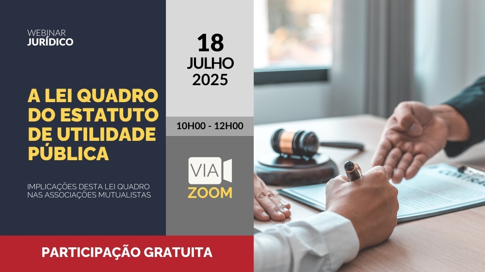 Webinar Jurídico sobre Estatuto de Utilidade Pública